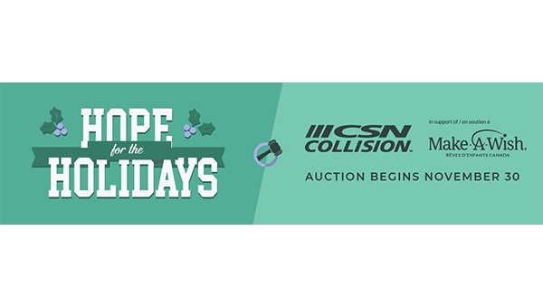 make-a-wish, holidays, hope for the holidays, csn collision, james hinchcliffe